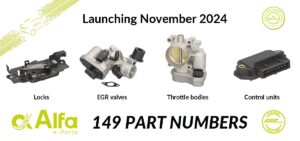 Alfa e-Parts paplašina savu piedāvājumu ar jauniem produktiem un pārsniedz 6500 pozīcijas katalogā.