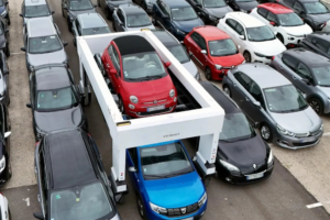 Autonomie roboti automobiļu loģistikas dienestā